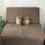 Nackenkissen aus Rotfuchs- oder Waschbärfell