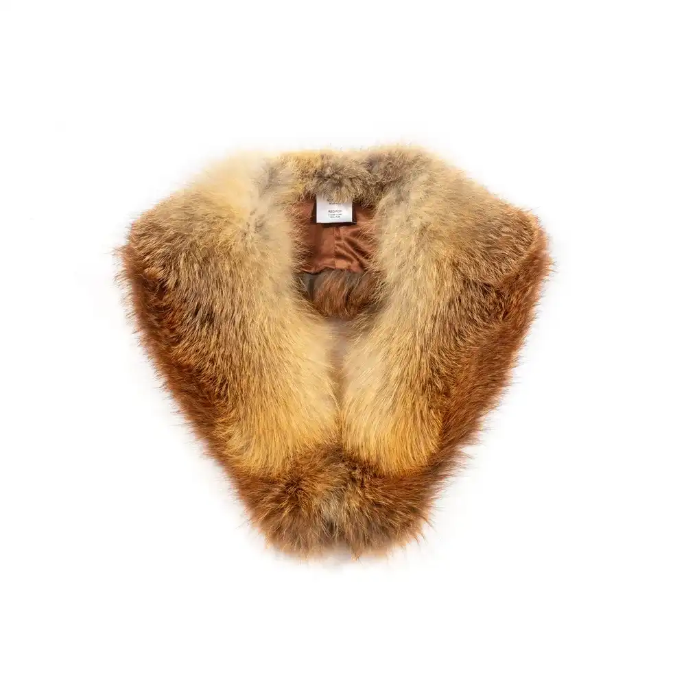 Schalkragen aus Rotfuchsfell