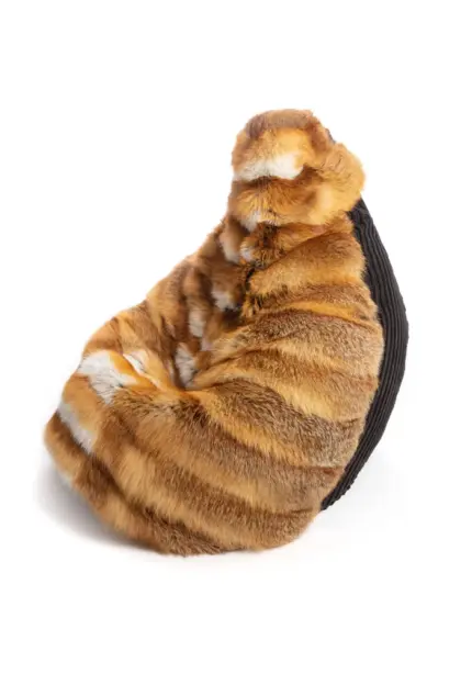 Sitzsack aus Rotfuchsfell - Big Bertha