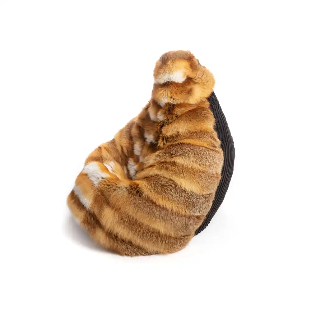 Sitzsack aus Rotfuchsfell