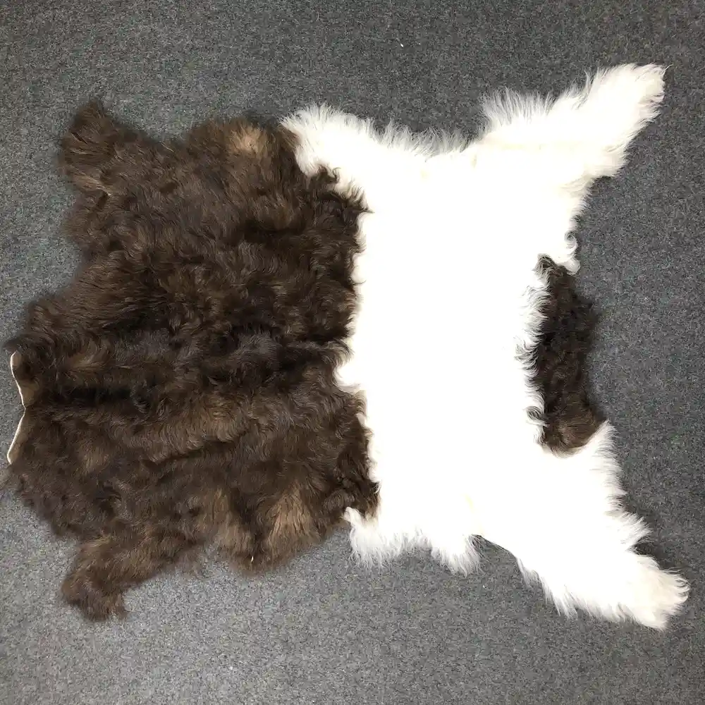 besonderes Schwarzhals Ziegenfell