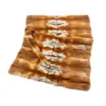 Decke aus Rotfuchsfell klassisch