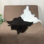 Geschmeidiges Schwarzhals Ziegenfell