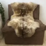 Seidiges Merino Schaffell "Brownie"