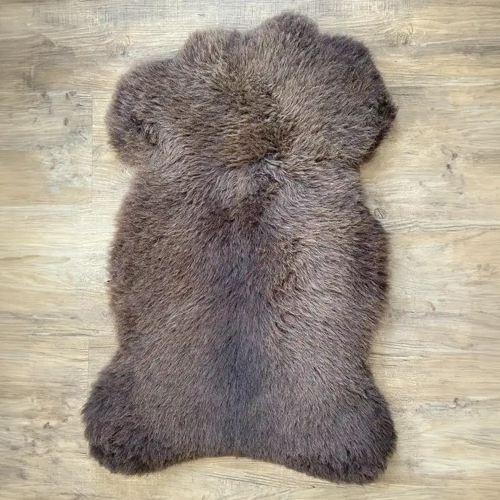 Baby Lammfell naturbraun organisch