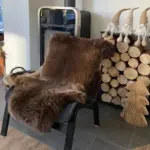Baby Lammfell naturbraun organisch