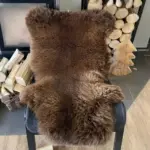 Baby Lammfell naturbraun organisch